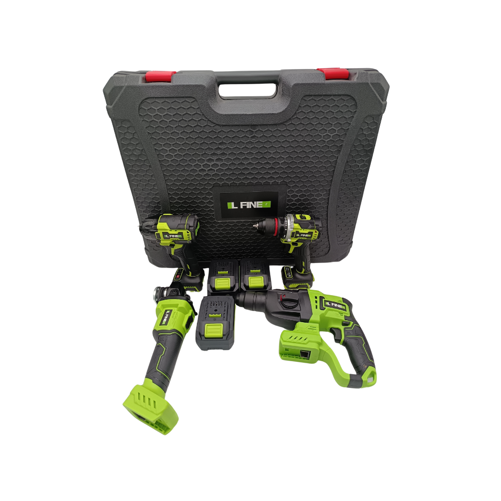 KIT IL FINE AMOLADORA TALADRO ROTOMARTILLO ATORNILLADOR DE IMPACTO