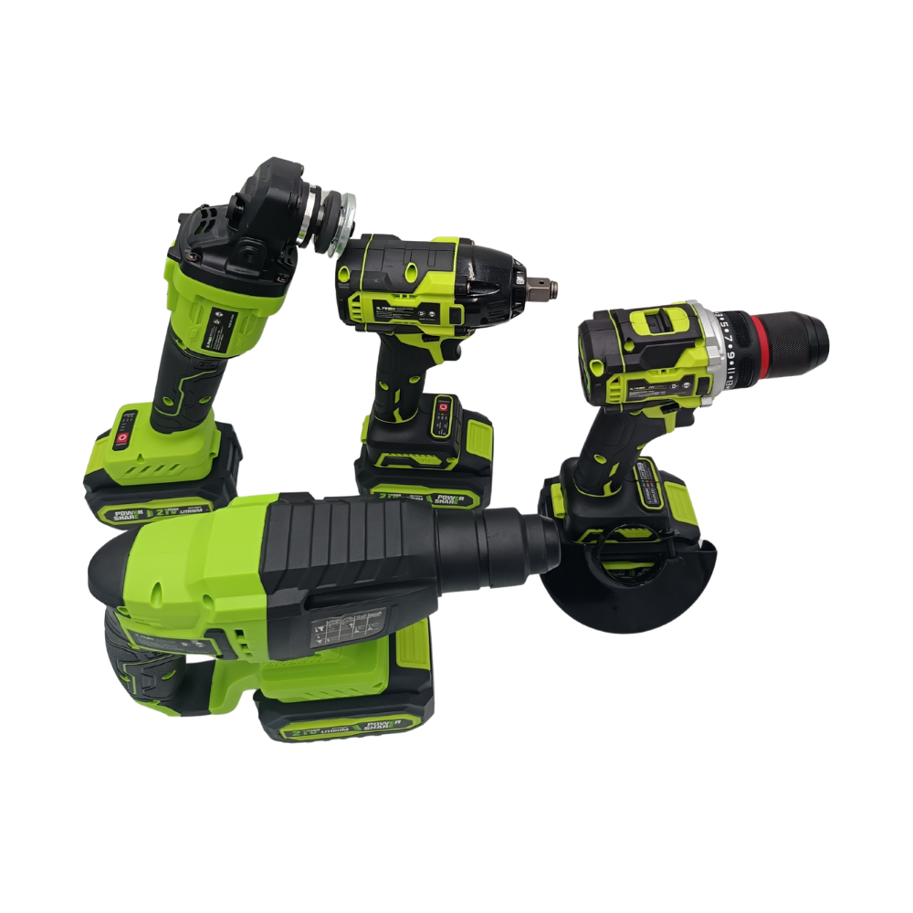 KIT IL FINE AMOLADORA TALADRO ROTOMARTILLO ATORNILLADOR DE IMPACTO