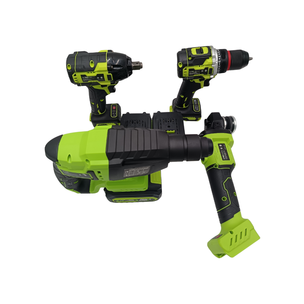 KIT IL FINE AMOLADORA TALADRO ROTOMARTILLO ATORNILLADOR DE IMPACTO