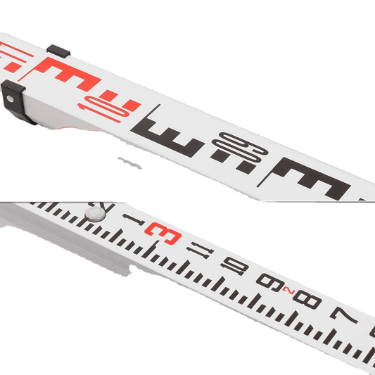 Mira Telescópica Huepar GR5 con nivel de burbuja 5 metros - SyM Asociados