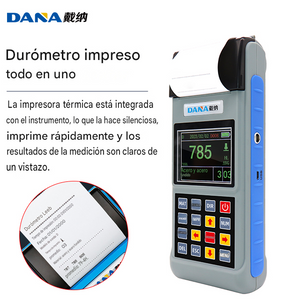 Durómetro Leeb DANA H130 Portátil | Medidor de Dureza Digital con Impresora Integrada