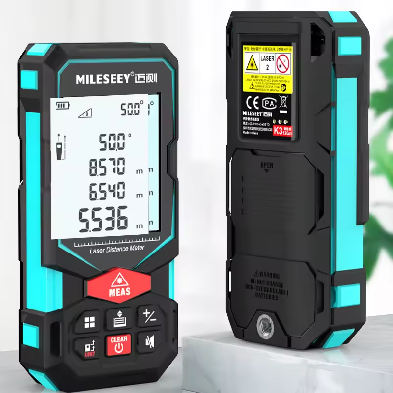 Medidor Láser Mileseey S7 100m Cámara Zoom Exterior