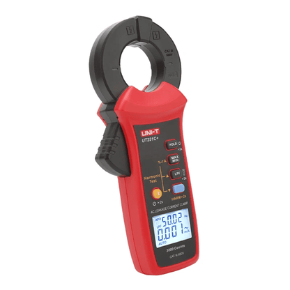UNI-T UT251C+ Pinza amperimétrica digital de corriente de fuga de CA 3mA-60A TRMS Bluetooth APP-