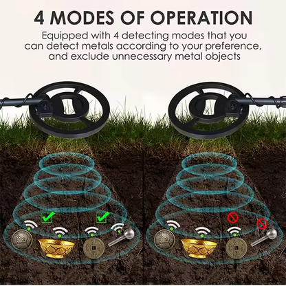 Detector de metales oro subterráneo MD3040 hasta 1.5 m