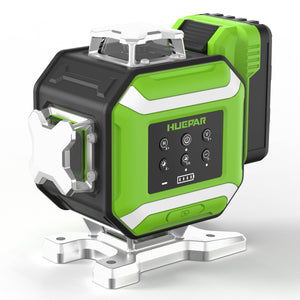 Huepar DP04CG-BT nivel láser 4D 16 líneas verdes con autonivelación electrónica y Bluetooth