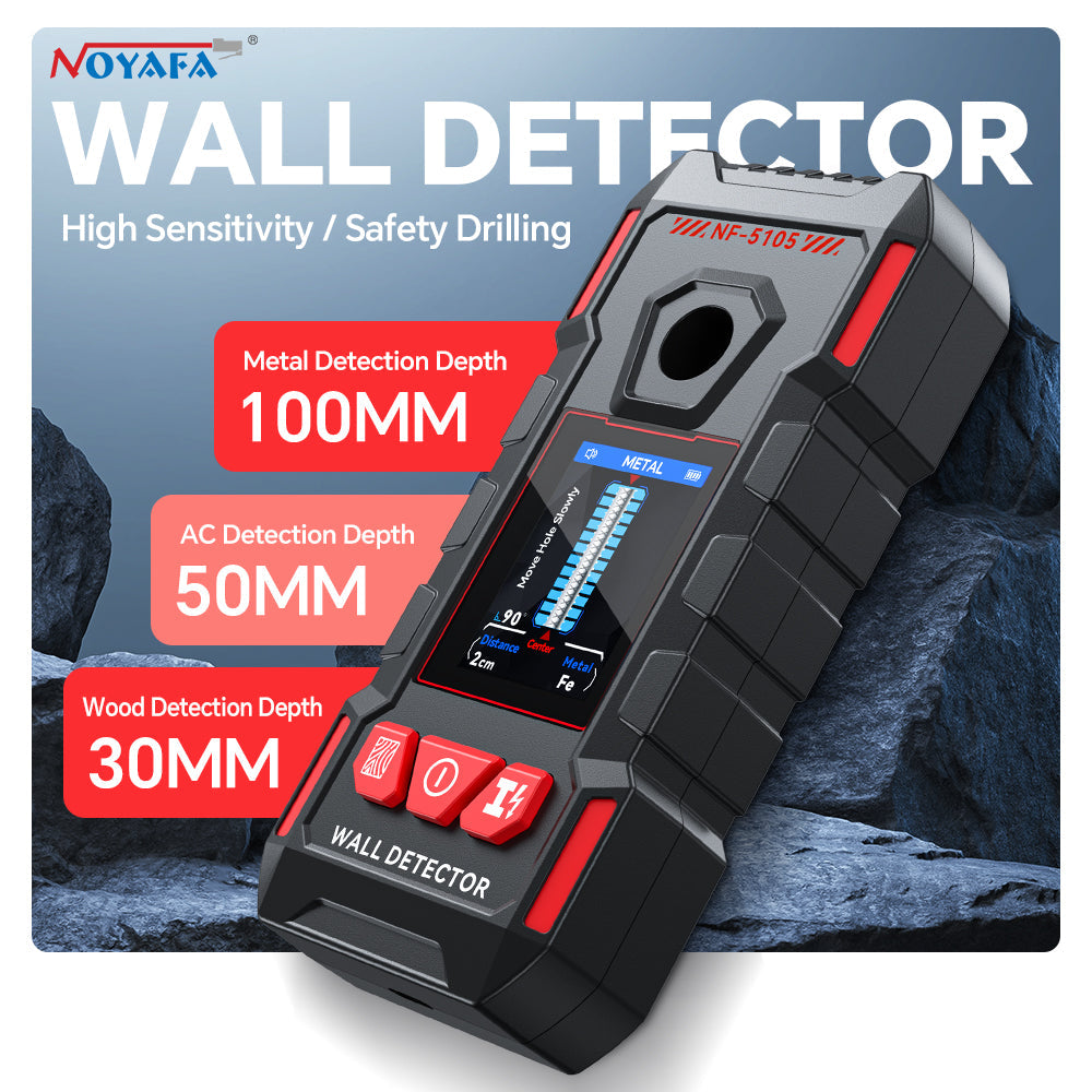 Noyafa NF-5105 Detector de Pared 3 en 1 - vista 1 - SyM Asociados Perú