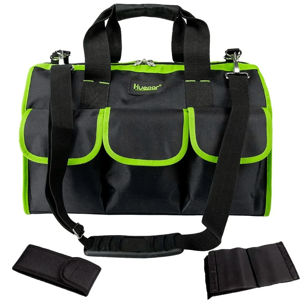 Bolso para Herramientas de 10 Compartimientos Huepar TB01 - SyM Asociados