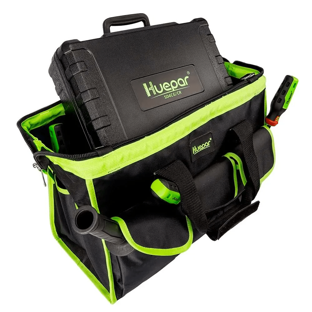 Bolso para Herramientas de 10 Compartimientos Huepar TB01 - SyM Asociados