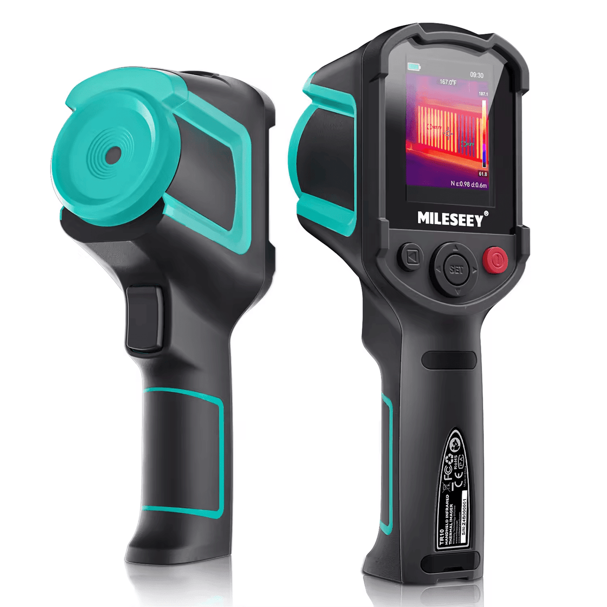Cámara de imágenes térmicas MiLESEEY TR20 Pro, cámara de imagen infrarroja portátil con resolución de 320 x 240 - SyM Asociados