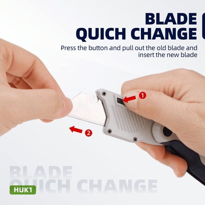 CUCHILLA CUTTER UTILITY DRYWALL PROFESIONAL HUEPAR HUK1 TOOLS - SyM Asociados