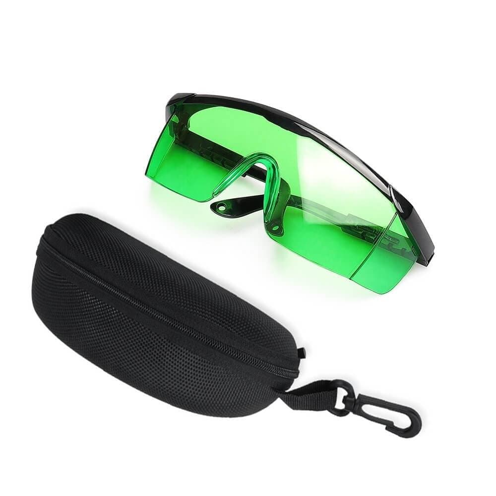 Huepar GL01G Gafas Láser Verde con Estuche - SyM Asociados Perú