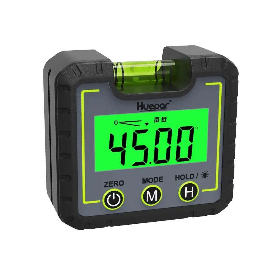 Inclinometro digital portatil 0 - 360° Huepar AG01 - SyM Asociados