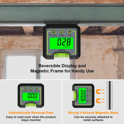 Inclinometro digital portatil 0 - 360° Huepar AG01 - SyM Asociados