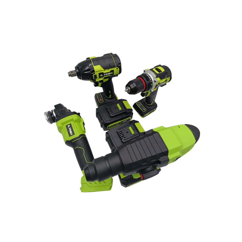 KIT IL FINE AMOLADORA TALADRO ROTOMARTILLO ATORNILLADOR DE IMPACTO - SyM Asociados