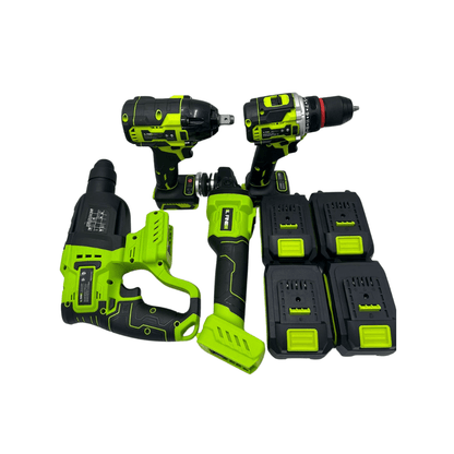 KIT IL FINE AMOLADORA TALADRO ROTOMARTILLO ATORNILLADOR DE IMPACTO - SyM Asociados