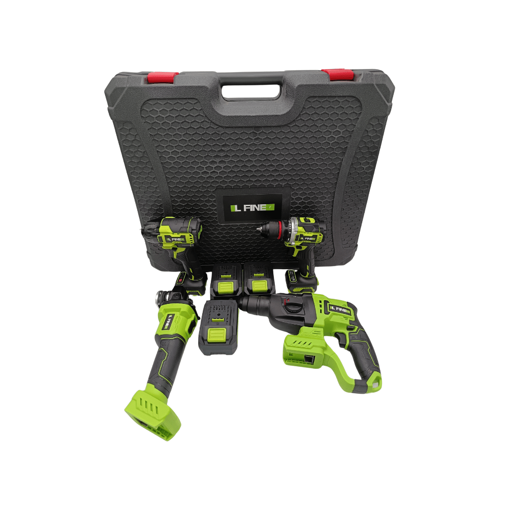 KIT IL FINE AMOLADORA TALADRO ROTOMARTILLO ATORNILLADOR DE IMPACTO - SyM Asociados