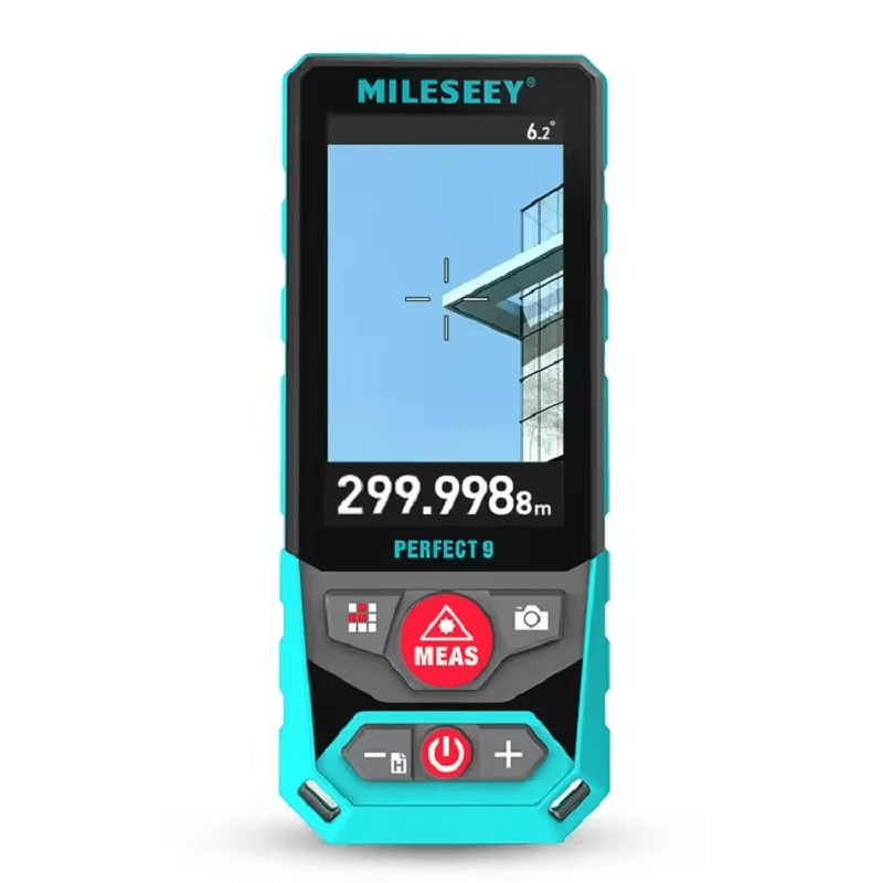 Medidor Láser Mileseey P9 300m Cámara Zoom Exterior - SyM Asociados