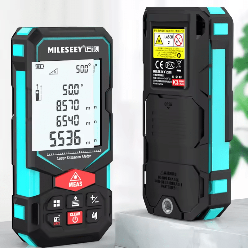 Medidor Láser Mileseey S7 100m Cámara Zoom Exterior - SyM Asociados