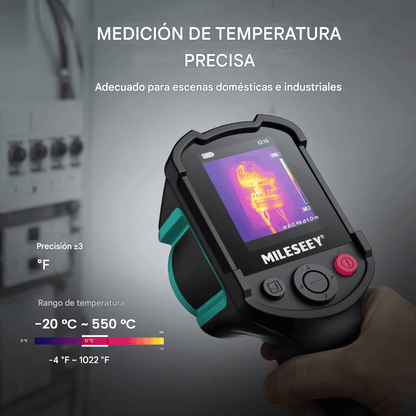 Mileseey cámara termográfica infrarroja 240x240 Tr10 - SyM Asociados