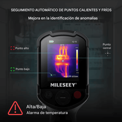 Mileseey cámara termográfica infrarroja 240x240 Tr10 - SyM Asociados