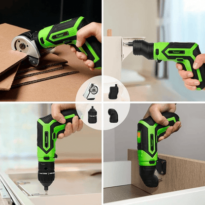 Multiherramienta 4 en 1 Huepar CS04 Atornilla y Corta + Acc - SyM Asociados