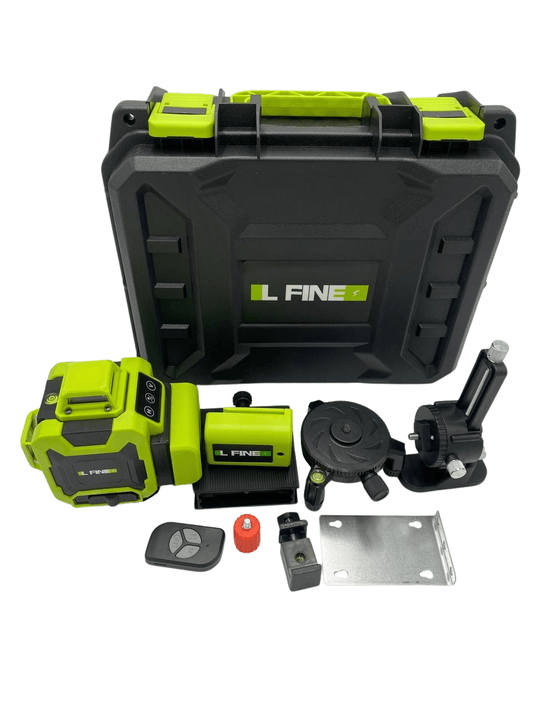 Nivel Laser 16 Líneas Verdes IL FINE LLX - 360 - 05 Recargable + Trípode - SyM Asociados