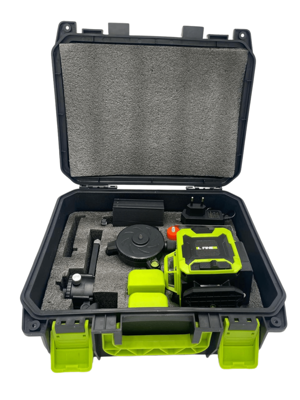 Nivel Laser 16 Líneas Verdes IL FINE LLX - 360 - 05 Recargable + Trípode - SyM Asociados