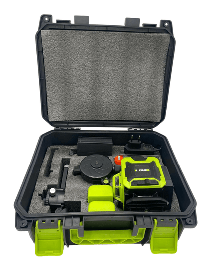 Nivel Laser 16 Líneas Verdes IL FINE LLX - 360 - 05 Recargable + Trípode - SyM Asociados