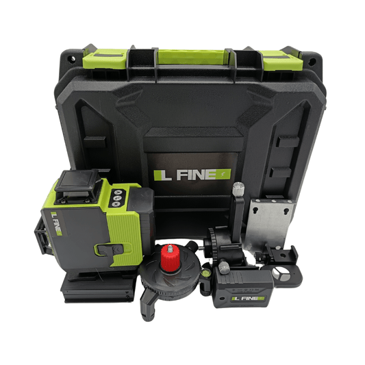 Nivel Laser 16 Líneas Verdes IL FINE LLX - 360 - 06 Recargable + Trípode - SyM Asociados