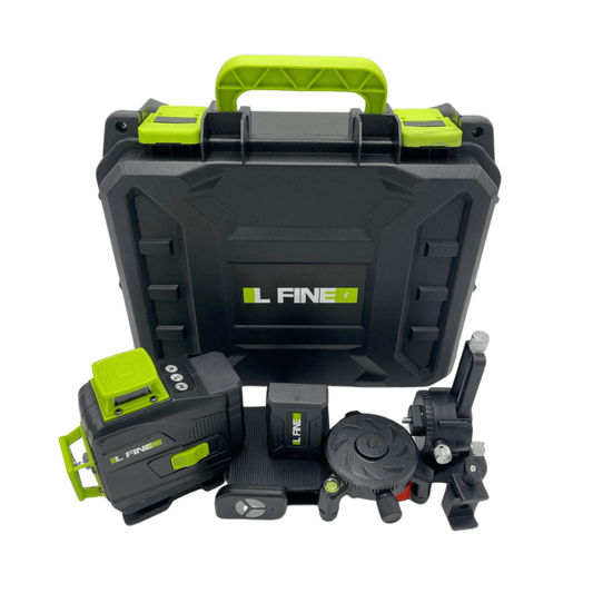 Nivel Laser 16 Líneas Verdes IL FINE LLX - 360 - 07 Recargable + Trípode - SyM Asociados