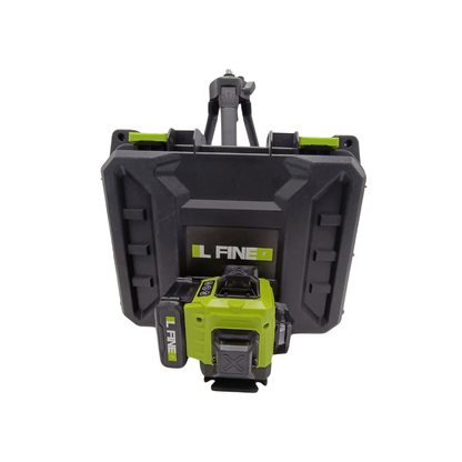 Nivel Laser 16 Líneas Verdes IL FINE LLX - 360 - 09 Recargable + Trípode - SyM Asociados