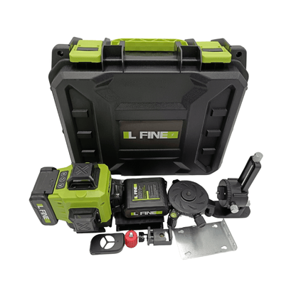 Nivel Laser 16 Líneas Verdes IL FINE LLX - 360 - 09 Recargable + Trípode - SyM Asociados