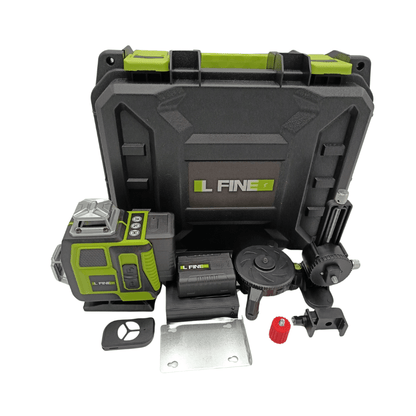 Nivel Laser 16 Líneas Verdes IL FINE LLX - 360 - 11 Recargable + Trípode - SyM Asociados