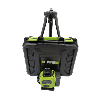 Nivel Laser 16 Líneas Verdes IL FINE LLX - 360 - 12 Recargable + Trípode - SyM Asociados