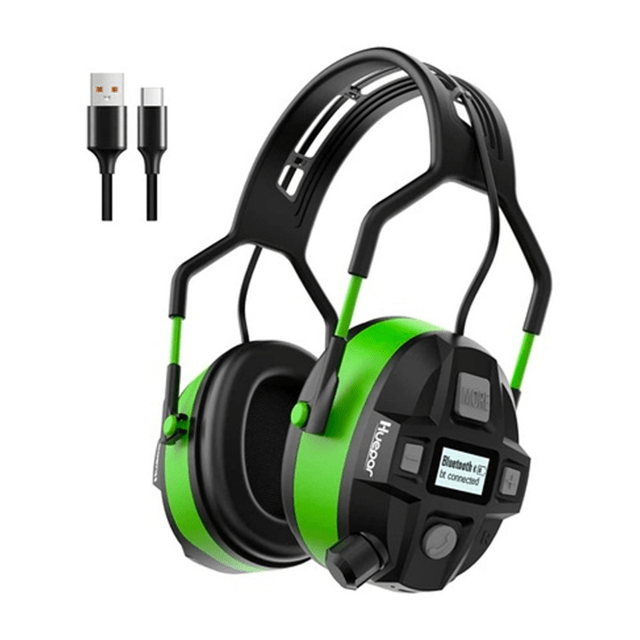 Orejera Ajustable con Bluetooth Huepar E03 - SyM Asociados