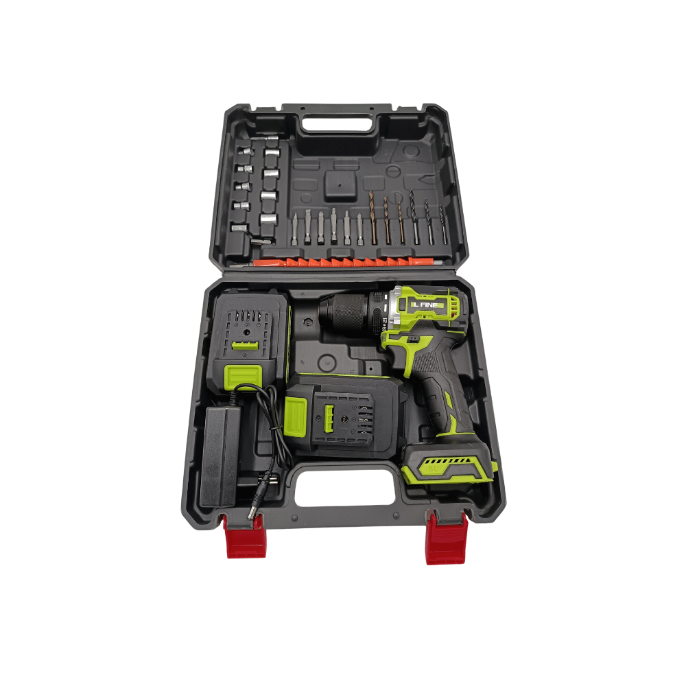 Taladro Inalámbrico 21V Il Fine + Set de Herramientas - SyM Asociados