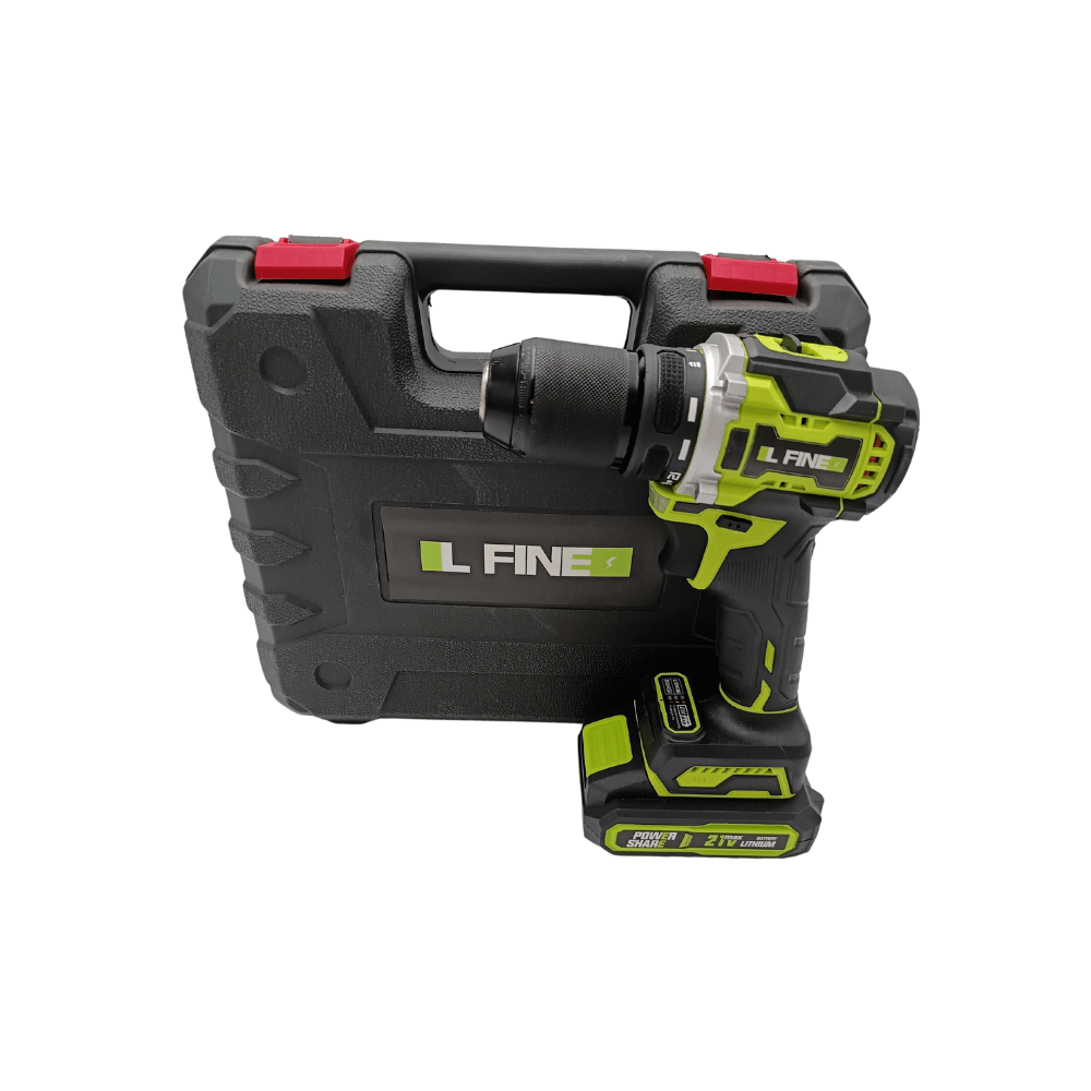 Taladro Inalámbrico 21V Il Fine + Set de Herramientas - SyM Asociados