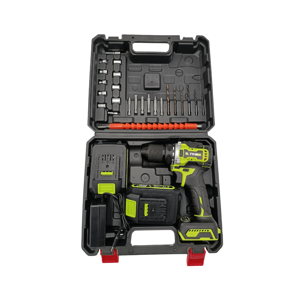 Taladro Inalámbrico 21V Il Fine + Set de Herramientas - SyM Asociados