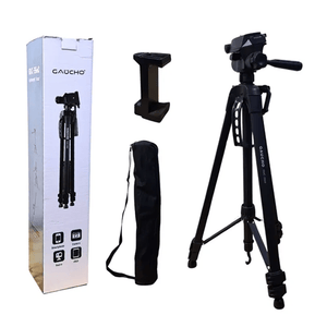 Trípode Gaucho Profesional 1. 80M GUC 3560 Nivel láser Cámara Go Pro - SyM Asociados