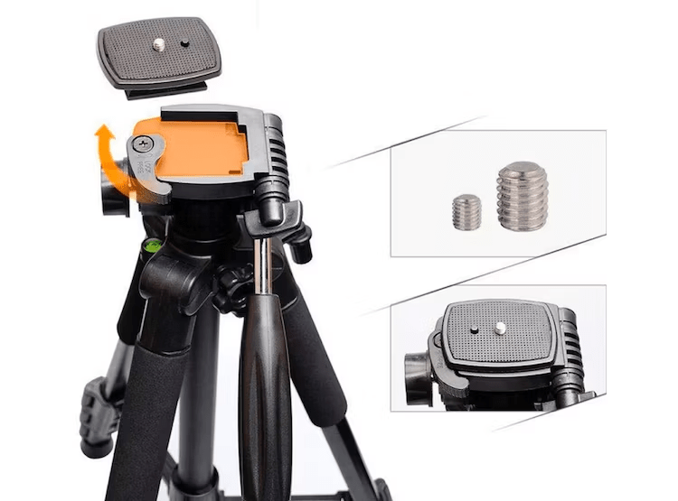 Trípode Huepar Profesional Telescópico TPD14 - SyM Asociados